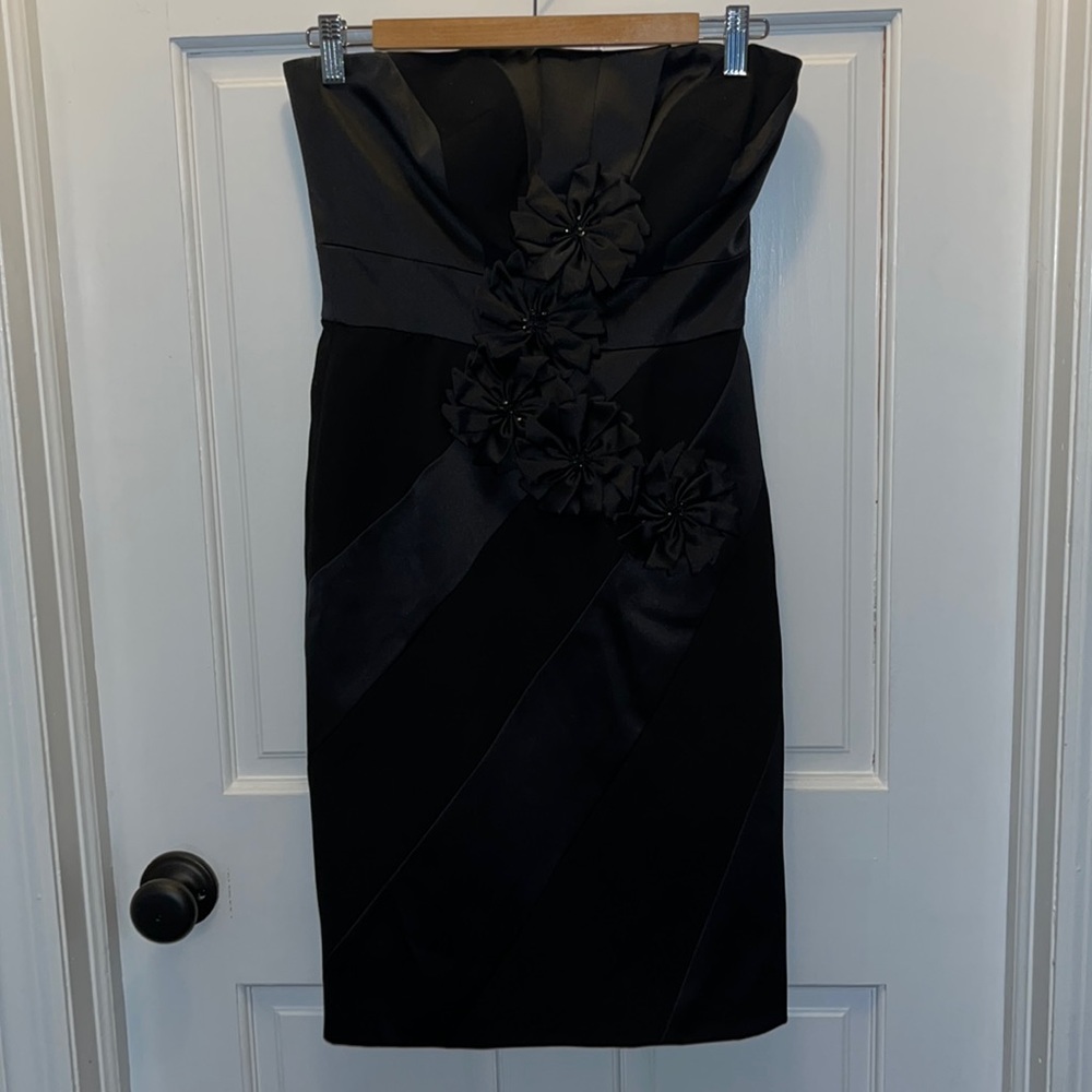Black Strapless Dress